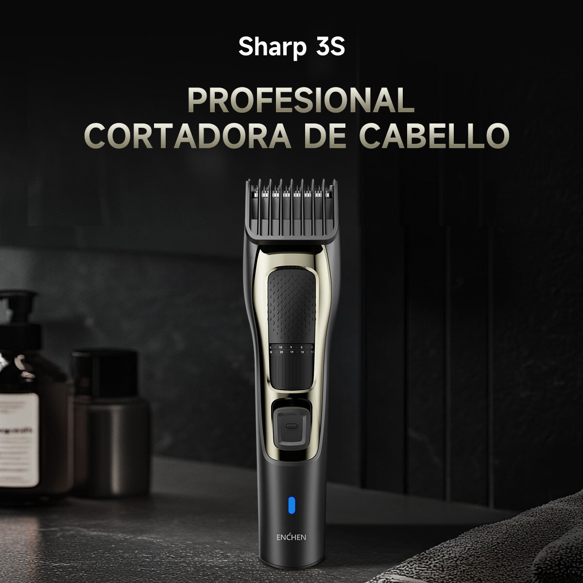 Cortadora de pelo Enchen Sharp 3S para uso doméstico