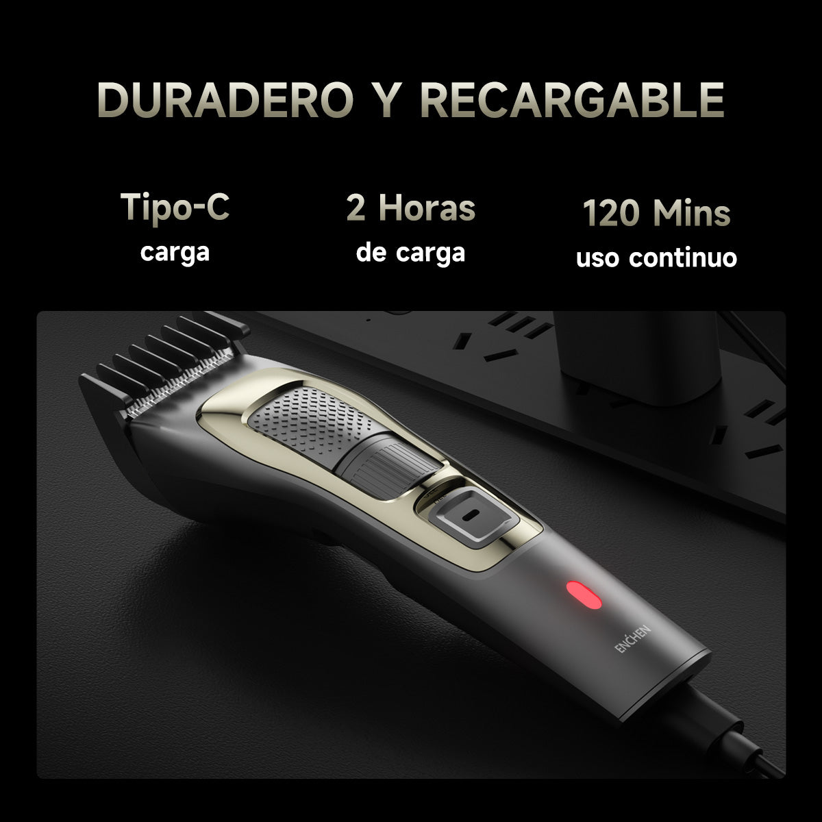 Cortadora de pelo Enchen Sharp 3S para uso doméstico