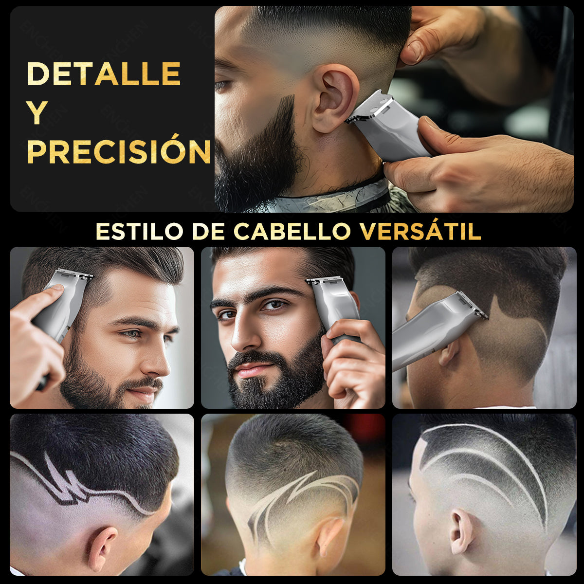 ENCHEN Sharp5 Gold Edition-cortapelos