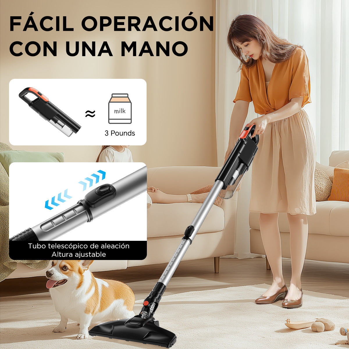 Aspiradora Mínima V3 de Yingqu