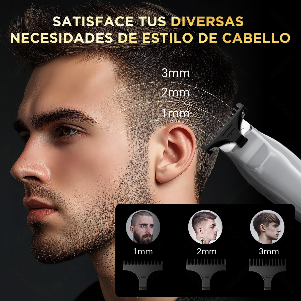 ENCHEN Sharp5 Gold Edition-cortapelos