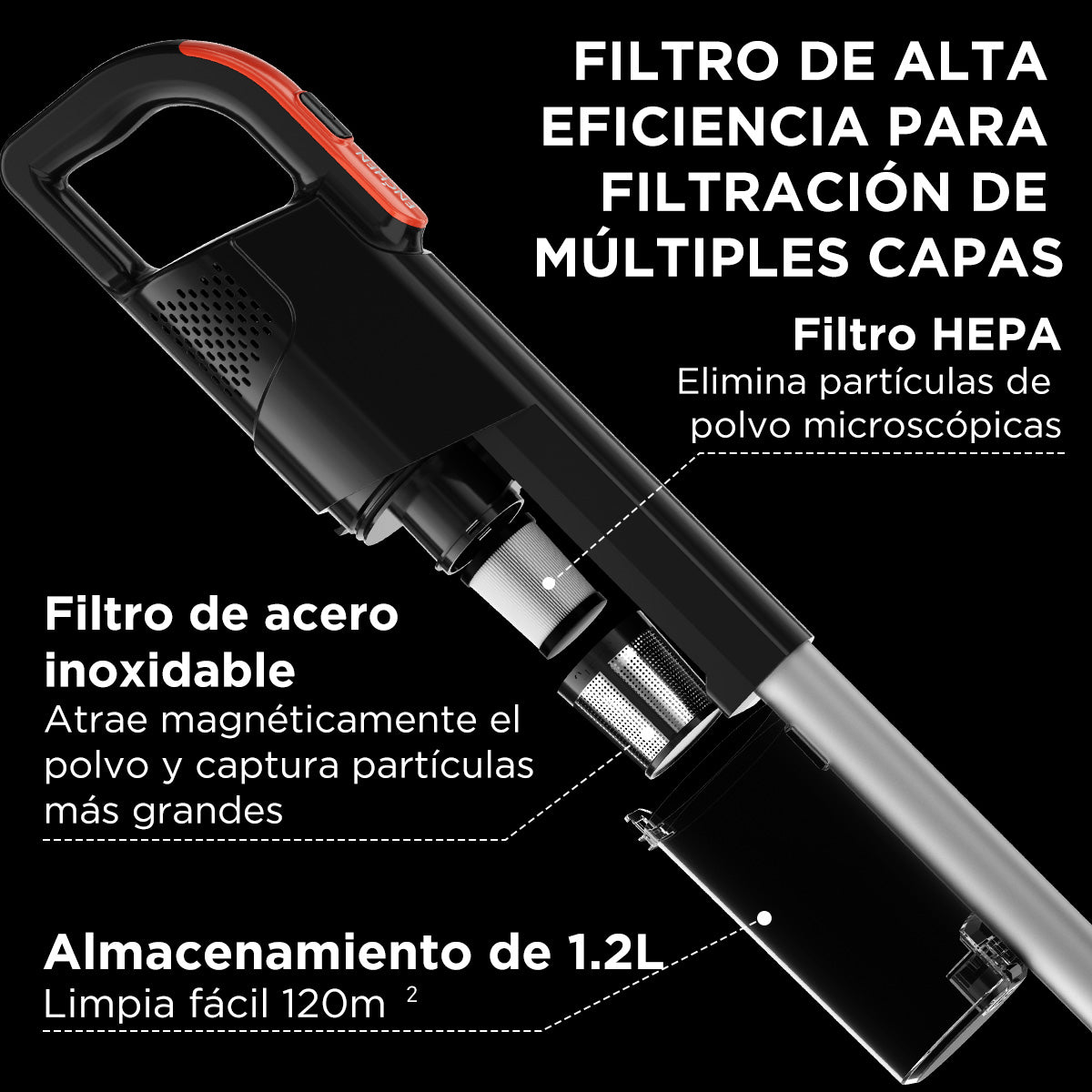 Aspiradora Mínima V3 de Yingqu