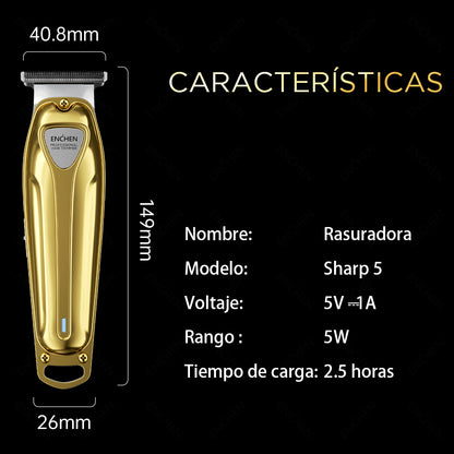 ENCHEN Sharp5 Gold Edition-cortapelos