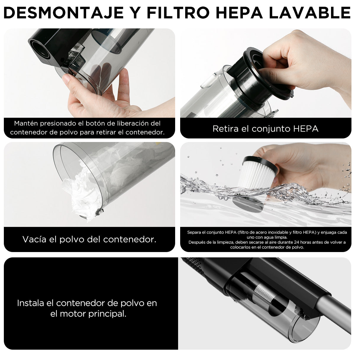 Aspiradora Mínima V3 de Yingqu