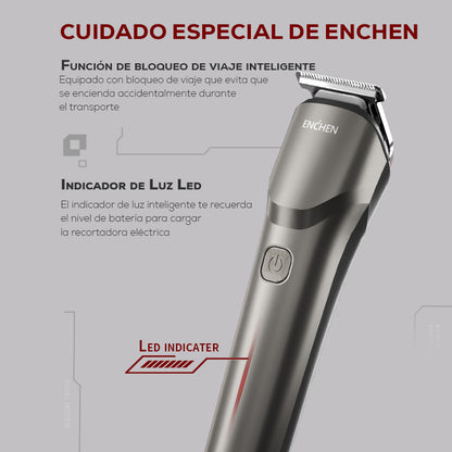 Kit de afeitado multifunción resistente al agua Beardo 2 de ENCHEN